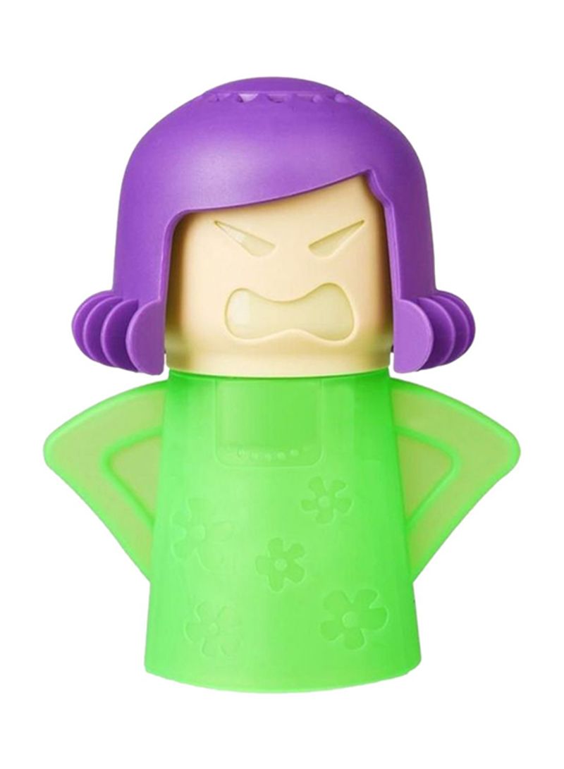 Angry Mama Microwave Cleaner Green/Purple/Beige 50g - Telemall UAE
