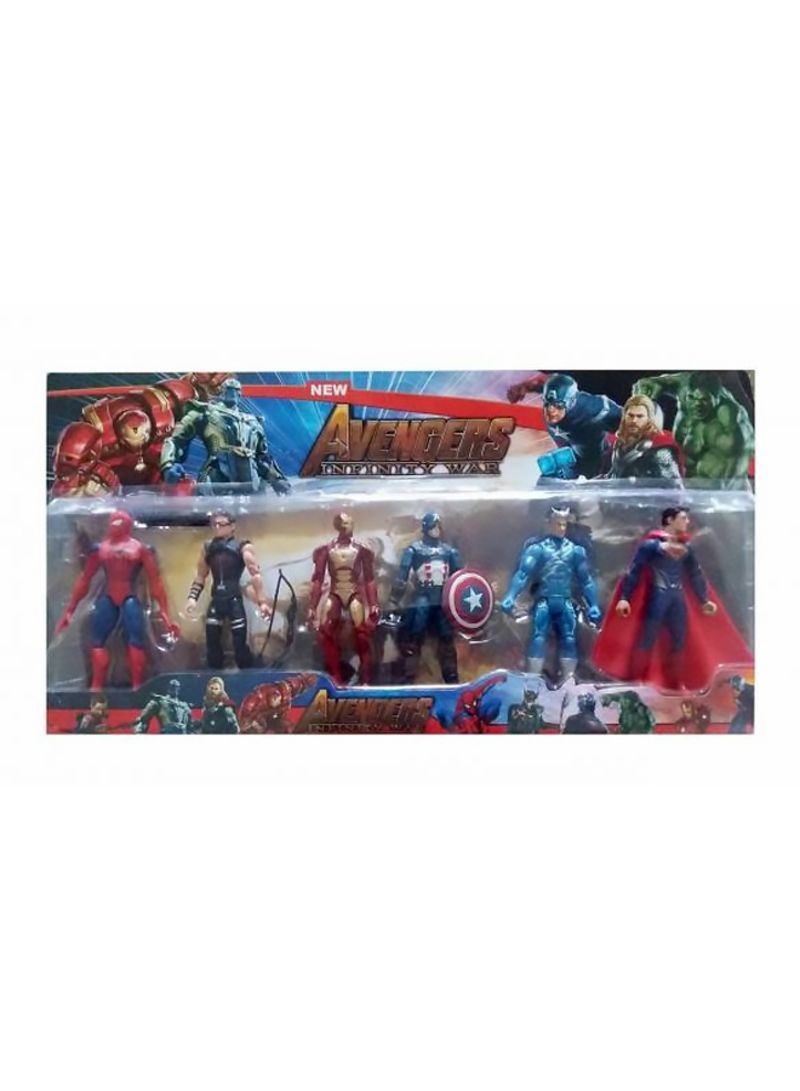 Avengers Infinity Superhero Figure Toy Set - Telemall UAE