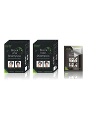 Pack Of 2 Black Hair Shampoo 25ml - Telemall UAE