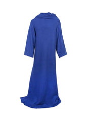 Wearable Long Sleeve Blanket Blue One Size