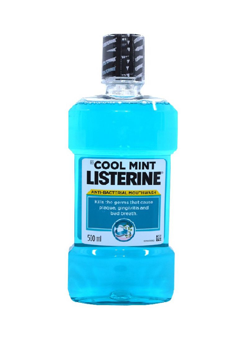 Cool Mint Mouthwash Blue 500ml - Telemall UAE