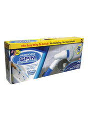 Portable Spin Scrubber White/Blue - Telemall UAE
