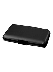 2500 mAh Atomic Charge Power Bank Bifold Wallet With RFID Protection And Security Black