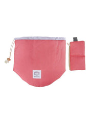 Waterproof Cosmetic Storage Dresser Round Bag Pink