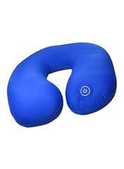 Neck Massage Cushion Cotton Blue 11x11x4inch