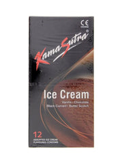 12-Piece Ice Cream Flavoured Condom Pack - Telemall UAE