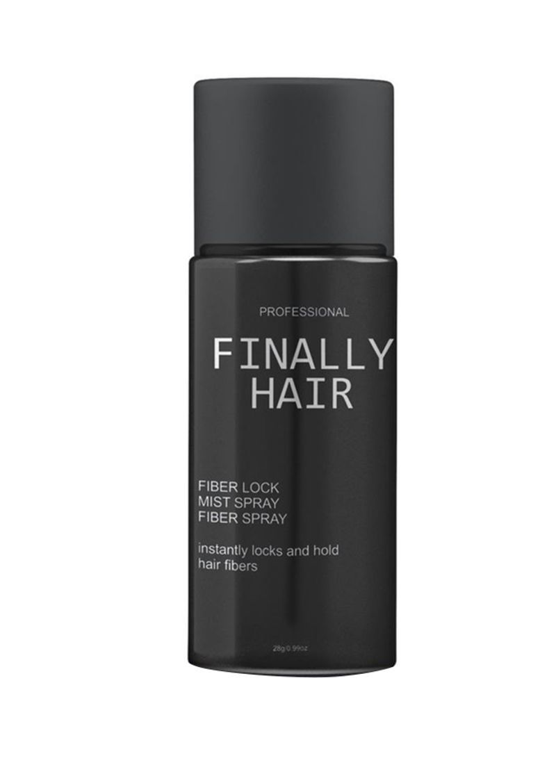 Professional Hair Building Fiber Black 28g - Telemall UAE