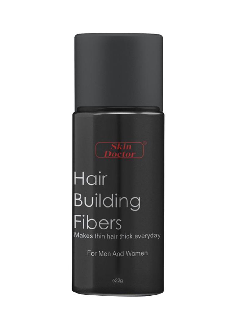 Professional Hair Building Fiber Black 22g - Telemall UAE