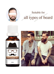 Mustache And Beard Oil Green 20ml