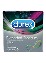 3-Piece Extended Pleasure Condom - Telemall UAE