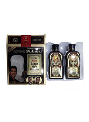 2-Piece Black Hair Shampoo 2x200ml - Telemall UAE