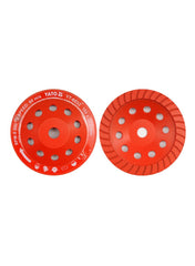Diamond Grinding Cup Wheel 180mmx22.2 Segment Size: 5.0x20mm Yato Brand YT-6033