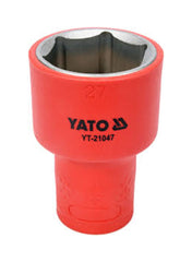 Insulated Socket 1/2" 27mm VDE-1000V Yato Brand YT-21047