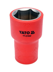 Insulated Socket 1/2" 22mm VDE-1000V Yato Brand YT-21042