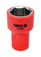 Insulated Socket 3/8" 21mm VDE-1000V Yato Brand YT-21021