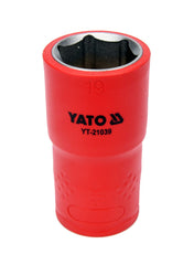 Insulated Socket 1/2" 19mm VDE-1000V Yato Brand YT-21039