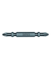 Double End Screwdriver Bit 1/4"x65mm PH2-PH2 50pcs/Box Yato Brand YT-7881