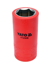 Insulated Socket 1/2" 16mm VDE-1000V Yato Brand YT-21036