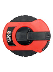 Measuring Tape Fibre Glass Blade 50Mx13mm ABS case Hanger Card Yato Brand YT-71567