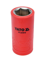 Insulated Socket 3/8" 13mm VDE-1000V Yato Brand YT-21013