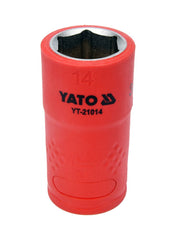 Insulated Socket 3/8" 14mm VDE-1000V Yato Brand YT-21014