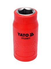 Insulated Socket 3/8" 11mm VDE-1000V Yato Brand YT-21011