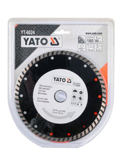 Diamond Blade "Turbo" 180x2.8x22.2mm Yato Brand YT-6024
