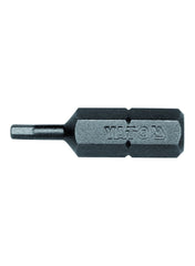Screwdriver Bit 1/4"x25mm Hex 2mm 50pcs/Box Yato Brand YT-7829