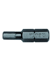 Screwdriver Bit 1/4"x25mm Hex 4mm 50pcs/Box Yato Brand YT-7832