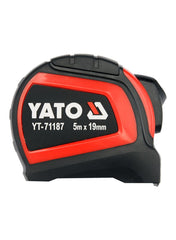 Measuring Tape 5Mx19mm Double Blister Card Yato Brand YT-71187