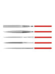 5Pcs Diamond Needle File Set 5X180X70mm Yato Brand YT-6156