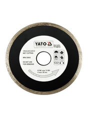 Diamond Blade Continous Rim 125x2.2x22.2mm Yato Brand YT-6013