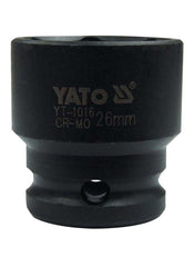 Impact Socket 26mm 1/2"Dr Yato Brand YT-1016 PL