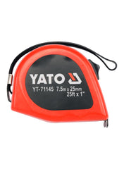 Measuring Tape 7.5Mx25mm Double Blister Card Yato Brand YT-71145