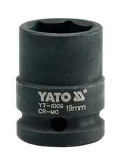 Impact Socket 19mm 1/2"Dr Yato Brand YT-1009 PL