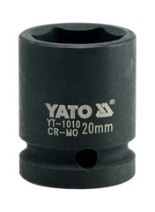 Impact Socket 20mm 1/2"Dr Yato Brand YT-1010 PL