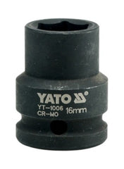 Impact Socket 16mm 1/2"Dr Yato Brand YT-1006 PL