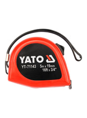 Measuring Tape 5Mx19mm Double Blister Card Yato Brand YT-71143