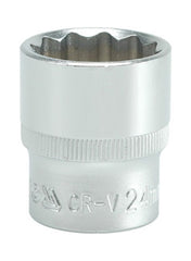 Bihexagonal Socket 24mm 1/2"Dr Yato Brand YT-1286