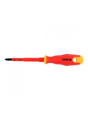 Insulated Combidrive Screwdriver PZ2x100mm VDE-1000V Yato Brand YT-2826