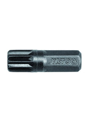 Impact Screwdriver Bit 8mmx30mm Spline M10 20pcs/Box Yato Brand YT-7932 (99350)