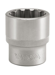 Spline Socket 1/2"Dr 8mm Yato Brand YT-1460