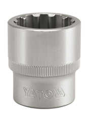 Spline Socket 1/2"Dr 12mm Yato Brand YT-1464