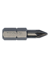 Screwdriver Bits 1/4"x25mm PZ1 10pcs/Box Yato Brand YT-78134