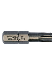 Screwdriver Bits 1/4"x25mm Torx T27 10pcs/Box Yato Brand YT-78145