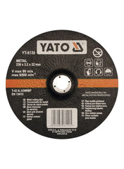 Metal Cutting Disc 230X3.2X22mm Depressed Center Yato Brand YT-6120