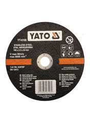 Inox Cutting Disc 180x2.5x22mm Yato Brand YT-6106