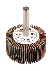 Flap Wheel With Shaft 40x20x6mm Grit:60 Brown Color Yato Brand YT-83352