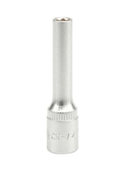 Hexagonal Deep Socket 4.5mm 1/4"Dr CRV Yato Brand YT-1414