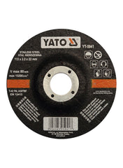 Inox Metal Cutting Disc 115x22x3.2mm Depressed Center Yato Brand YT-5941